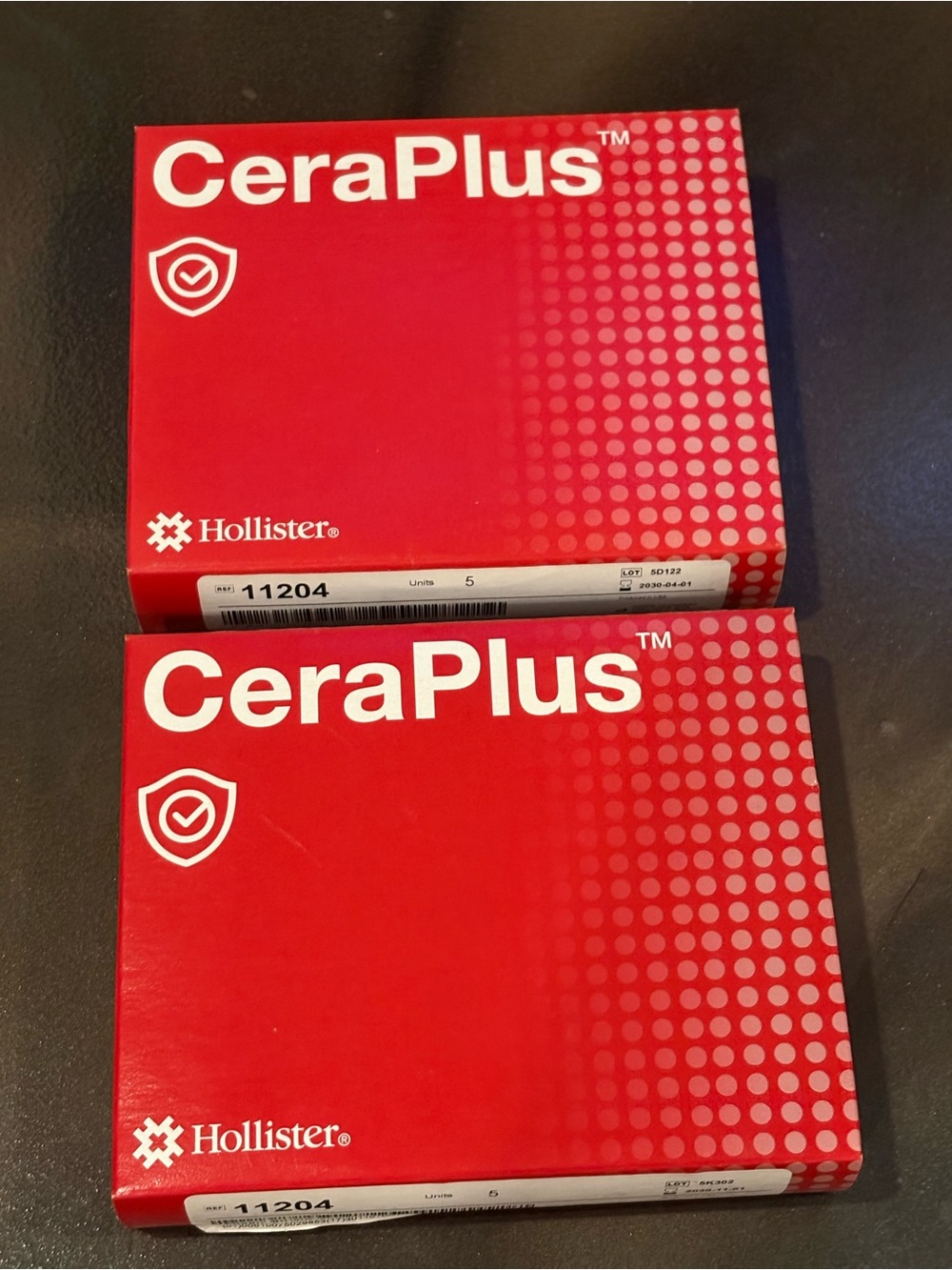 Hollister CeraPlus 11204 BUNDLE OF 10 Ostomy Skin Barriers 2 3/4” Exp. 2030